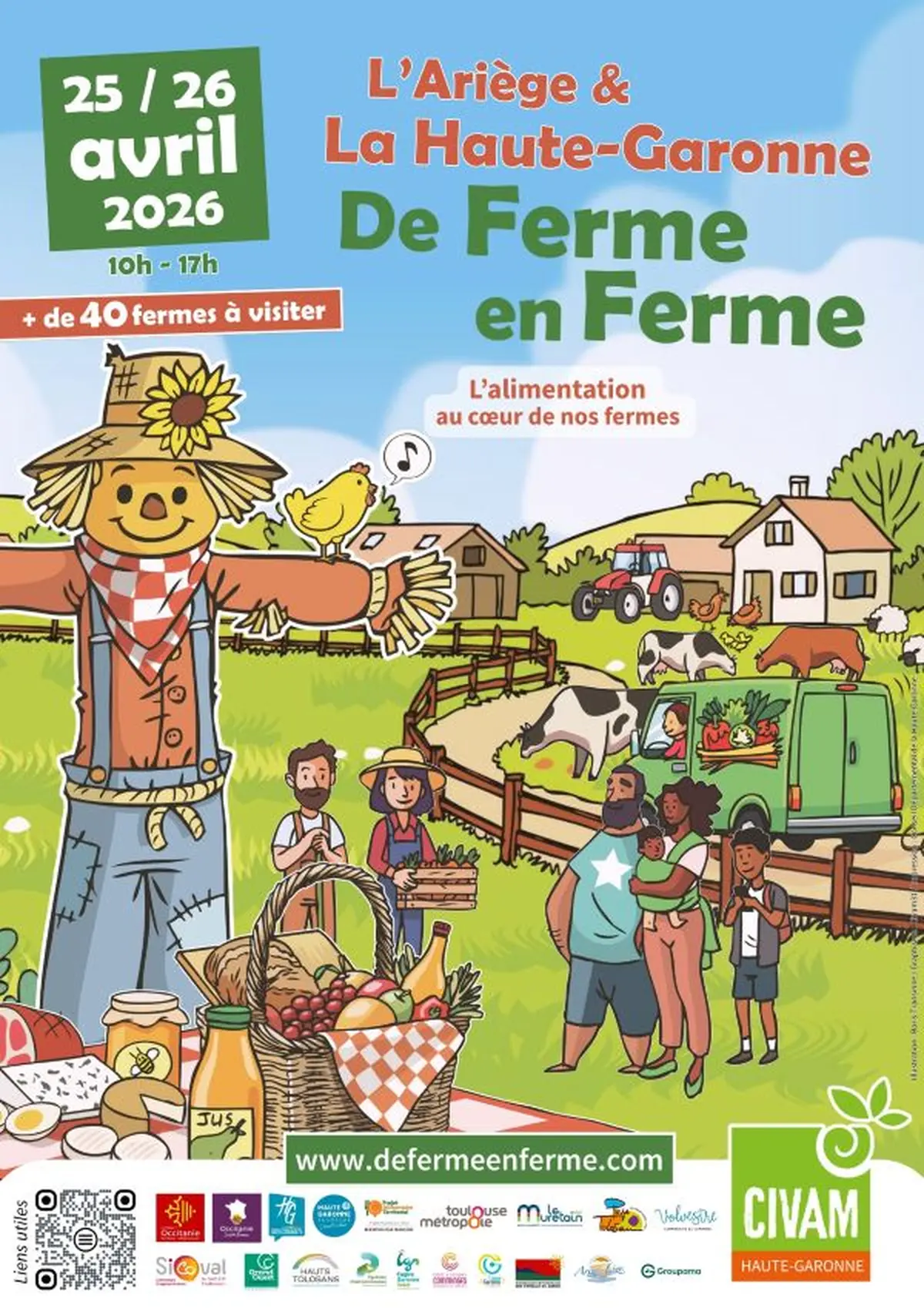 De ferme en ferme au Jardin Planétaire