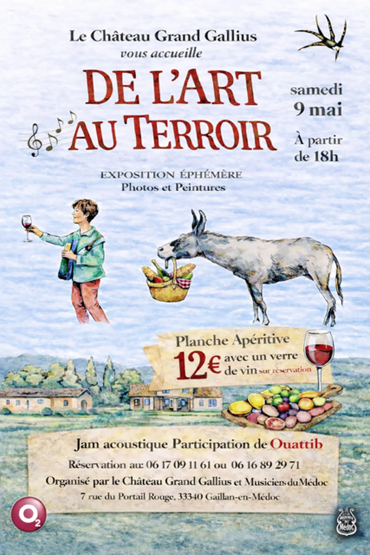 De l'Art au Terroir au Château Grand Gallius