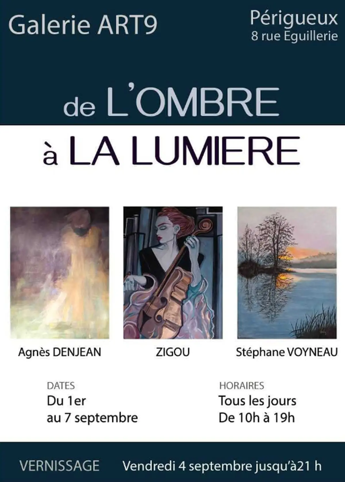 De L'OMBRE à la LUMIERE
