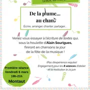 De la plume au chant
