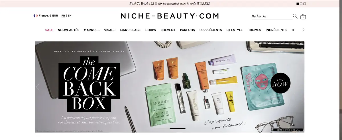 De la routine quotidienne au parfum de niche : les meilleurs sites de beauté en ligne en France en 2026
