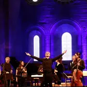 De Undis ad Stellam de Christophe Guyard • Création du festival • avec D. Mégret, M. Wolkowitsky, P. Dauneauet le Chœur Unda Maris
