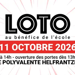 Grand loto au bénéfice de l’école