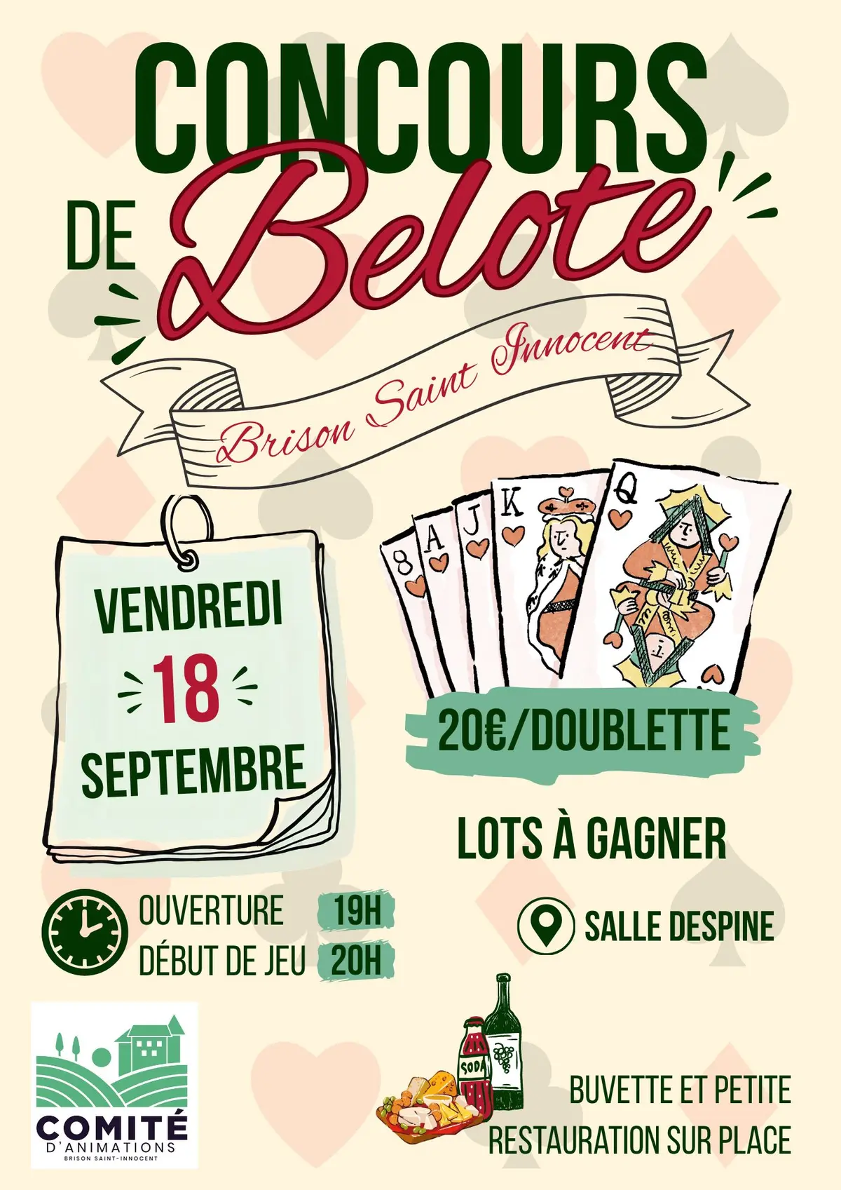 Concours de belote