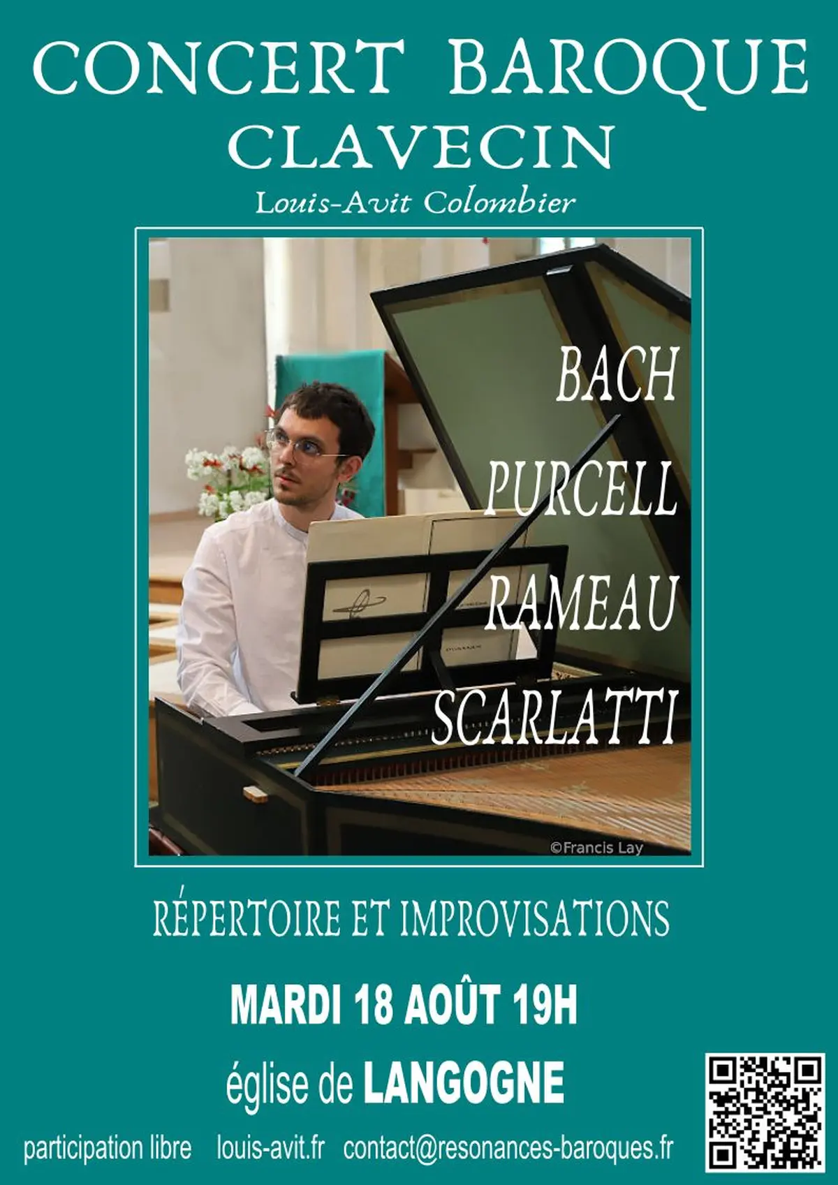 voyage baroque pour clavecin