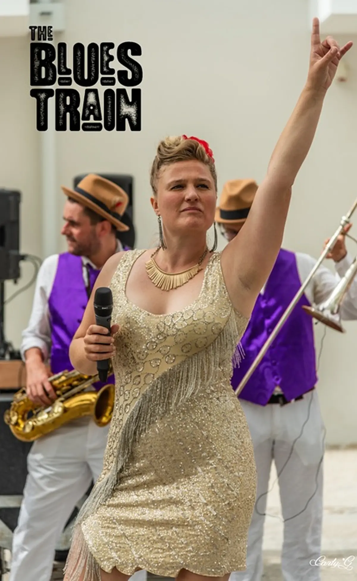 Déambulation du brass The Blues Train