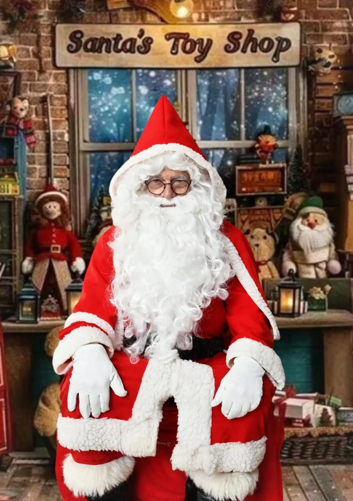 Déambulation du Père Noël dans la station