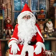 Déambulation du Père Noël dans la station