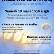 Déambulation musicale et contée : Naissance dans la nuit