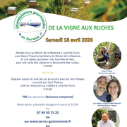 Déambulations gourmandes : de la vigne aux ruches