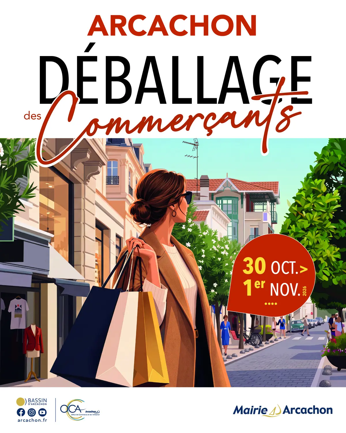 Déballage des commerçants