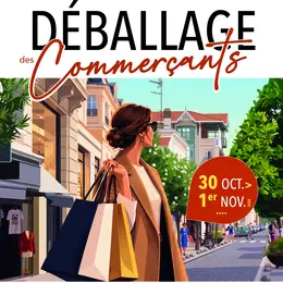 Déballage des commerçants