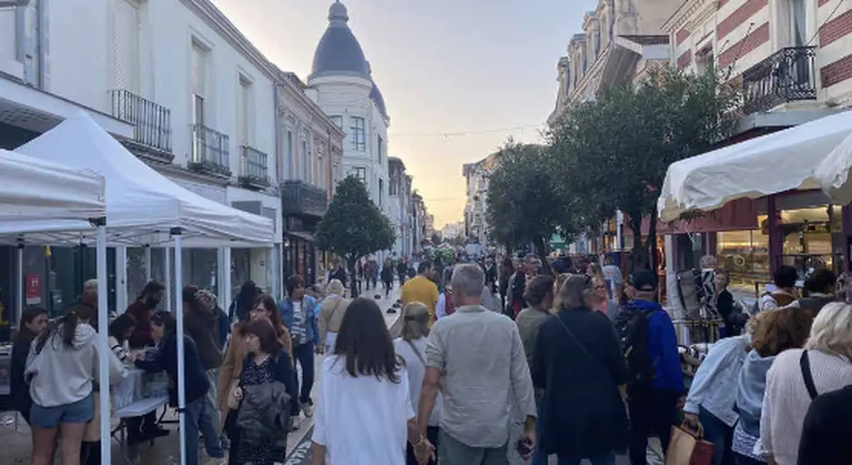 Déballage des commerçants