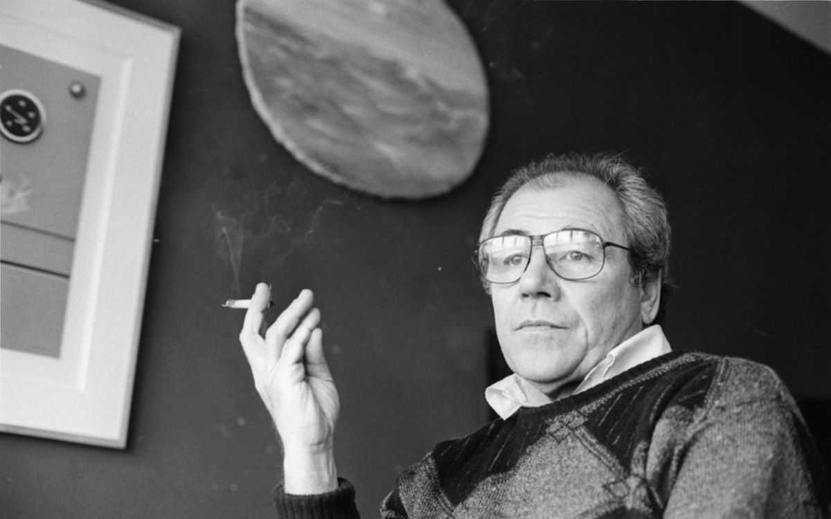 Jean Baudrillard, auteur de la tribune Le complot de l'art