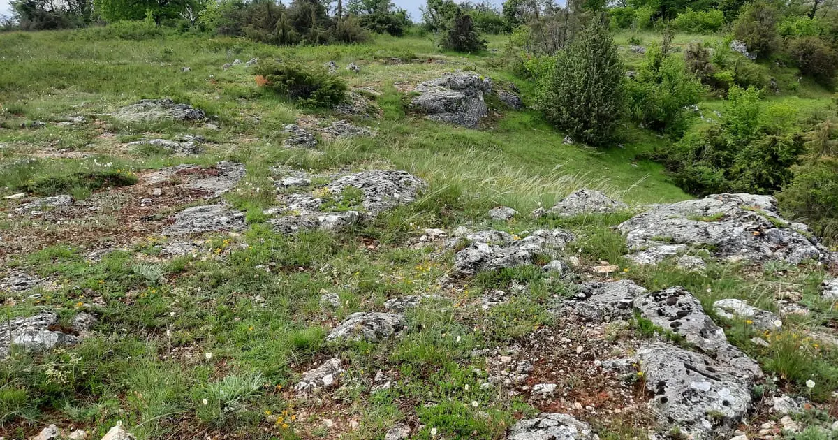 Début de nuit sur le plus grand causse du Berry