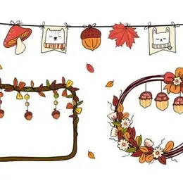 Décorations d'automne