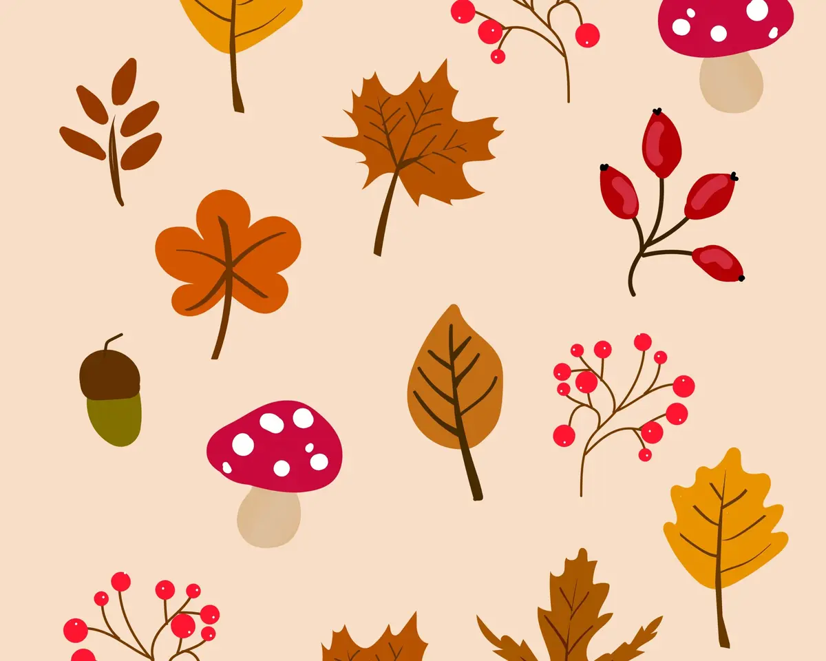Décorons la médiathèque : automne
