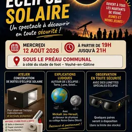 Découverte de l'éclipse solaire
