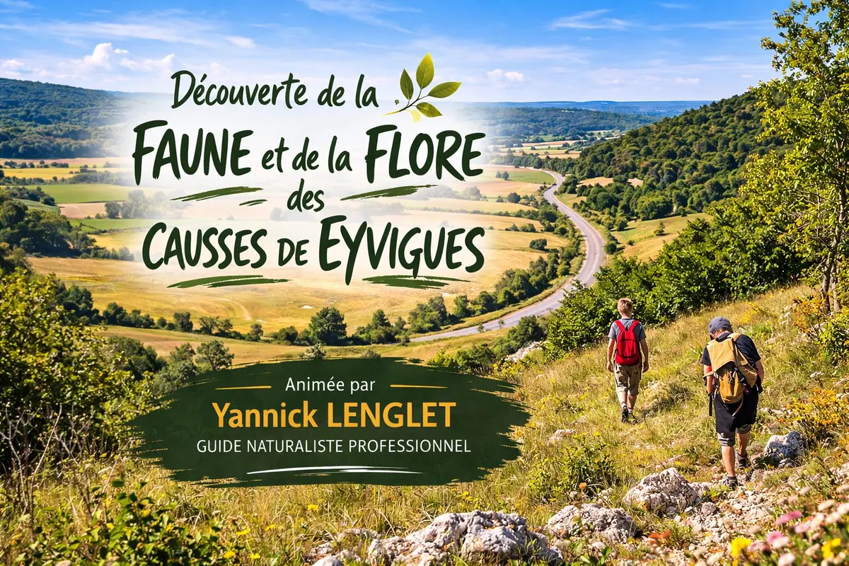 Découverte de la faune et de la flore des causses de Eyvigues