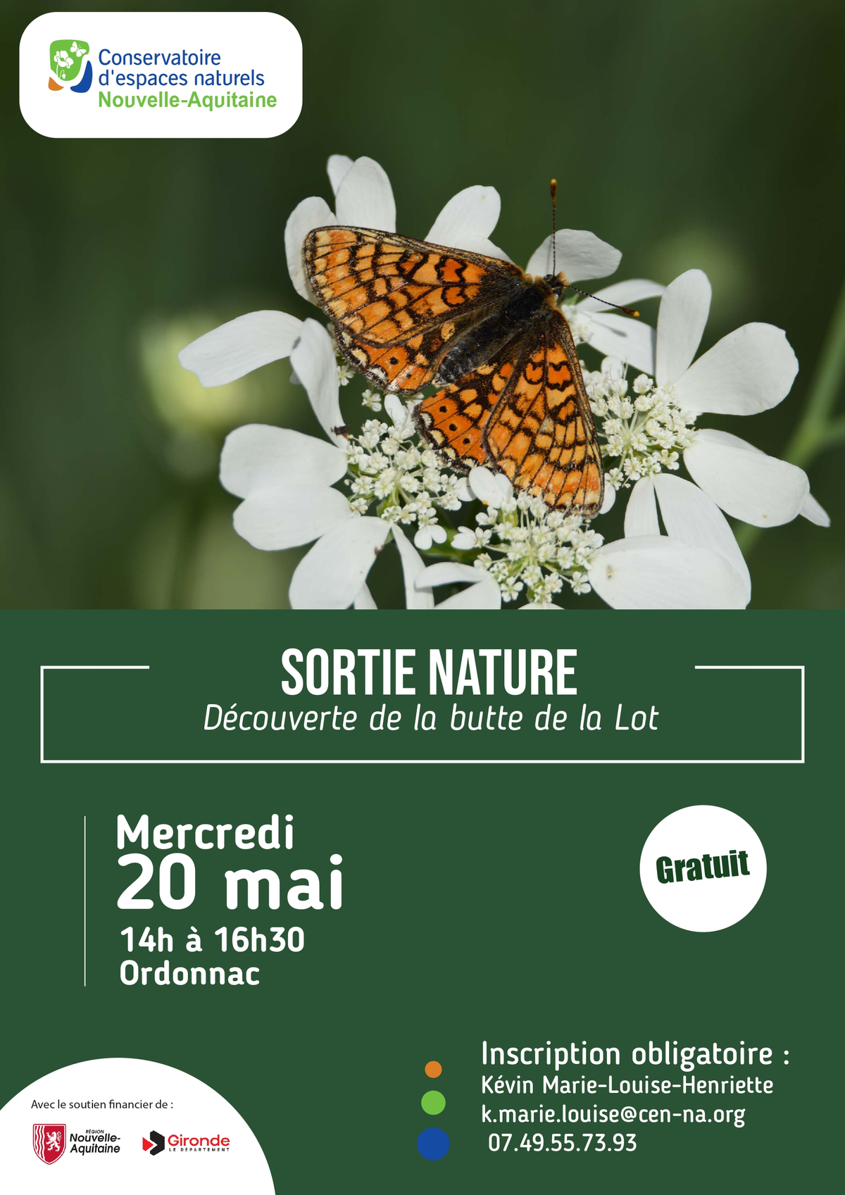 Découverte de la faune et la flore de la Butte de la Lot