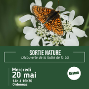 Découverte de la faune et la flore de la Butte de la Lot