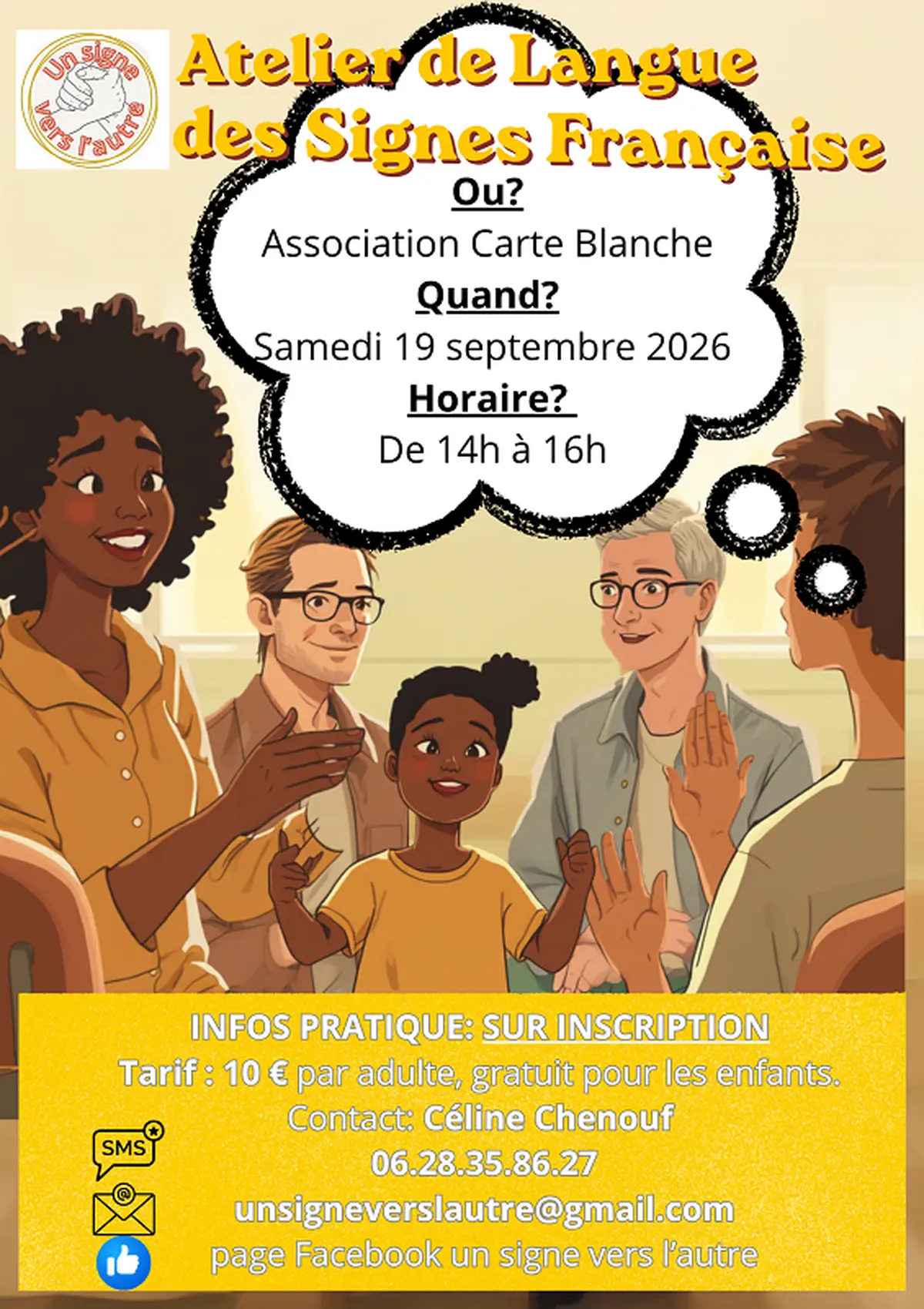 Découverte de la langue des signes
