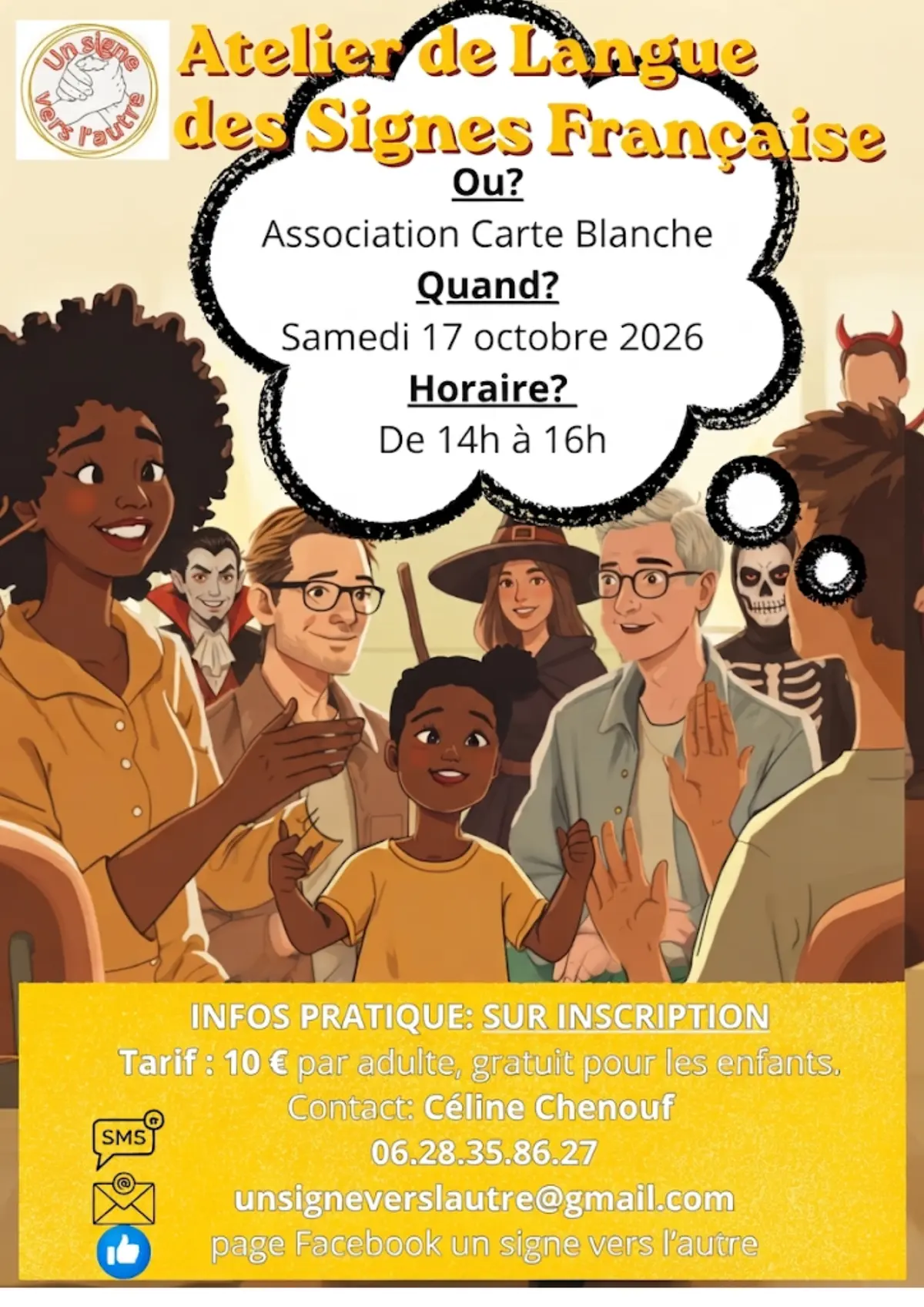 Découverte de la langue des signes