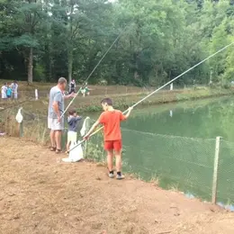 Découverte de la Pêche à la truite au plan d'eau du Ribatel à St Geniez d'Olt