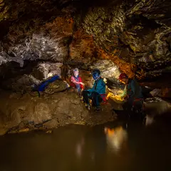 Découverte de la rivière souterraine