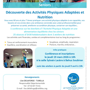 Découverte des activités physiques adaptées et nutrition