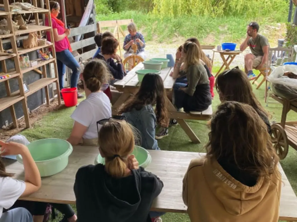Découverte des alpagas et atelier de laine à Sanzay (79)