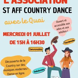 Découverte des Associations : Initiation à la danse country