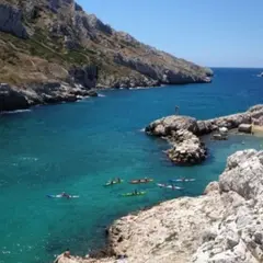 Découverte des Calanques Cap Croisette, les Goudes en kayak