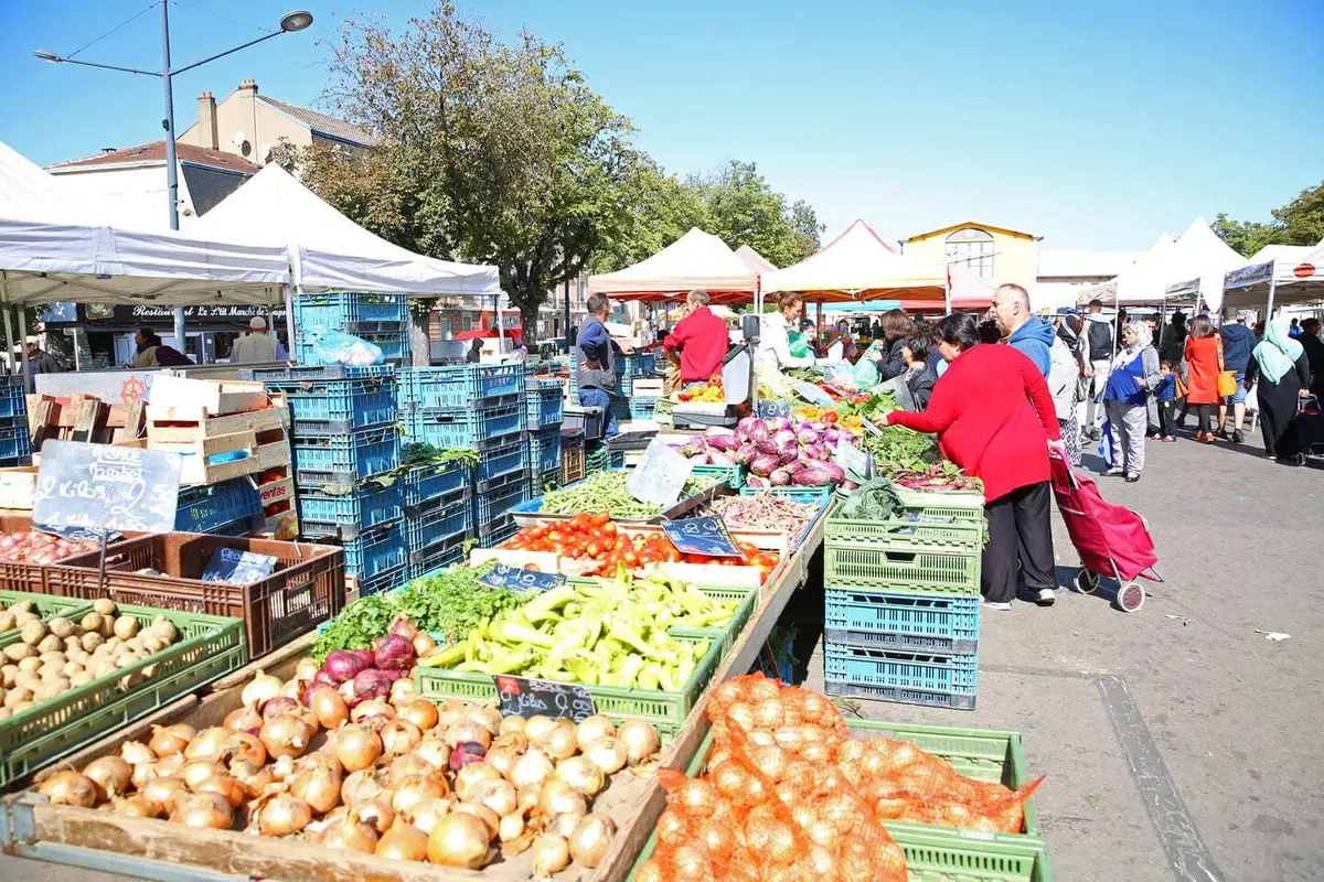 Marché à Mulhouse