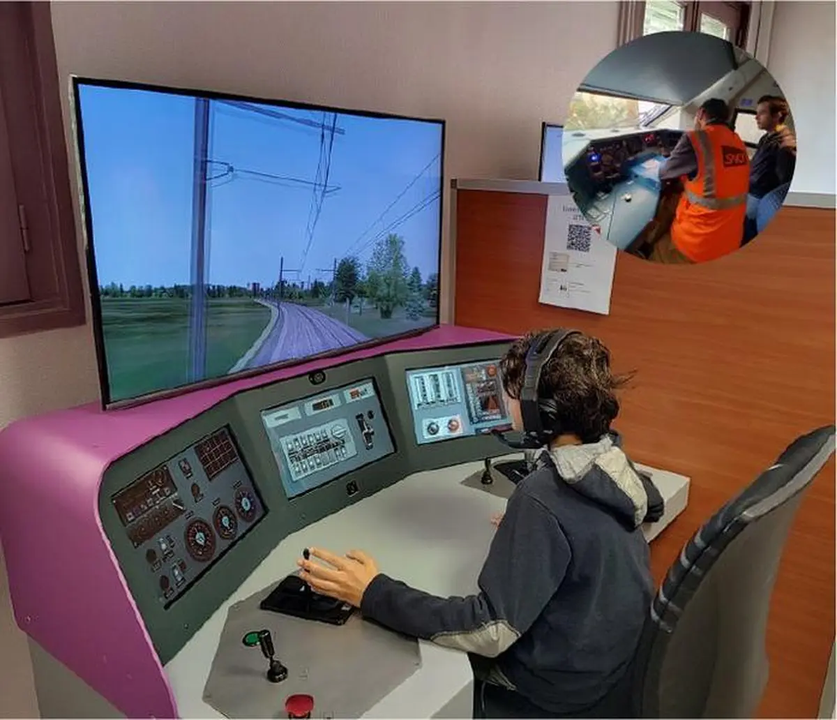 Découverte des métiers de la traction !