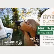 Découverte des oiseaux du jardin et initiation au comptage