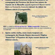 Découverte des Ruines Du Guesclin et visite de l'Eglise d'Yquelon