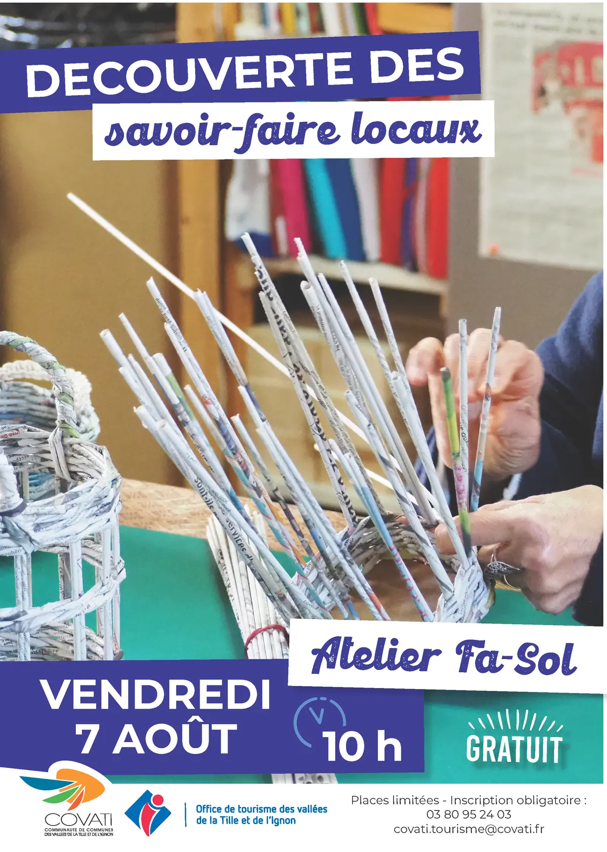Découverte des savoir-faire locaux : Atelier Fa-Sol