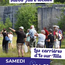 Découverte des savoir-faire locaux : Les carrières d'Is-sur-Tille