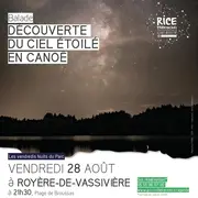 Découverte du Ciel étoilé en canoë