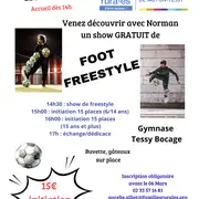 Découverte du foot freestyle avec Norman