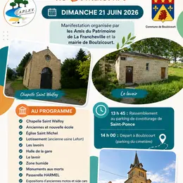 Découverte du patrimoine de Boulzicourt