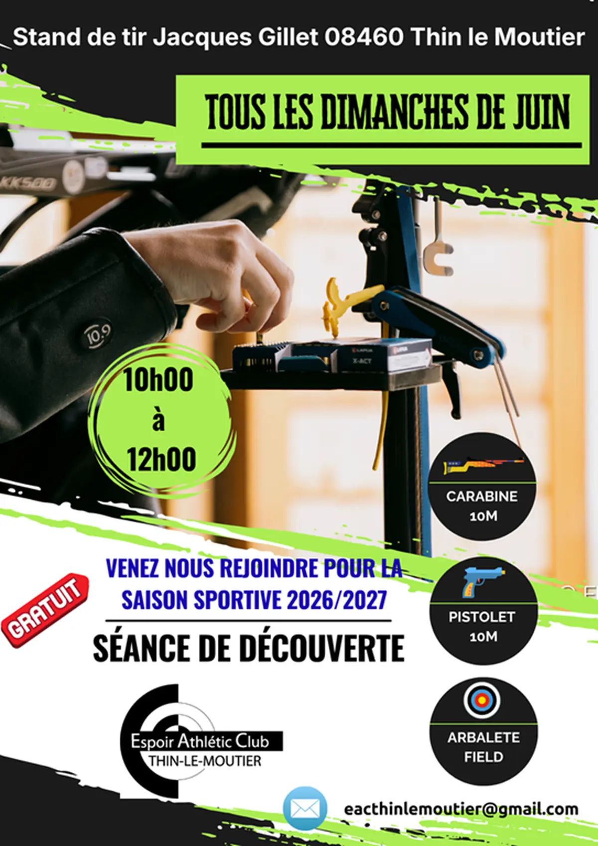 Découverte du tir sportif