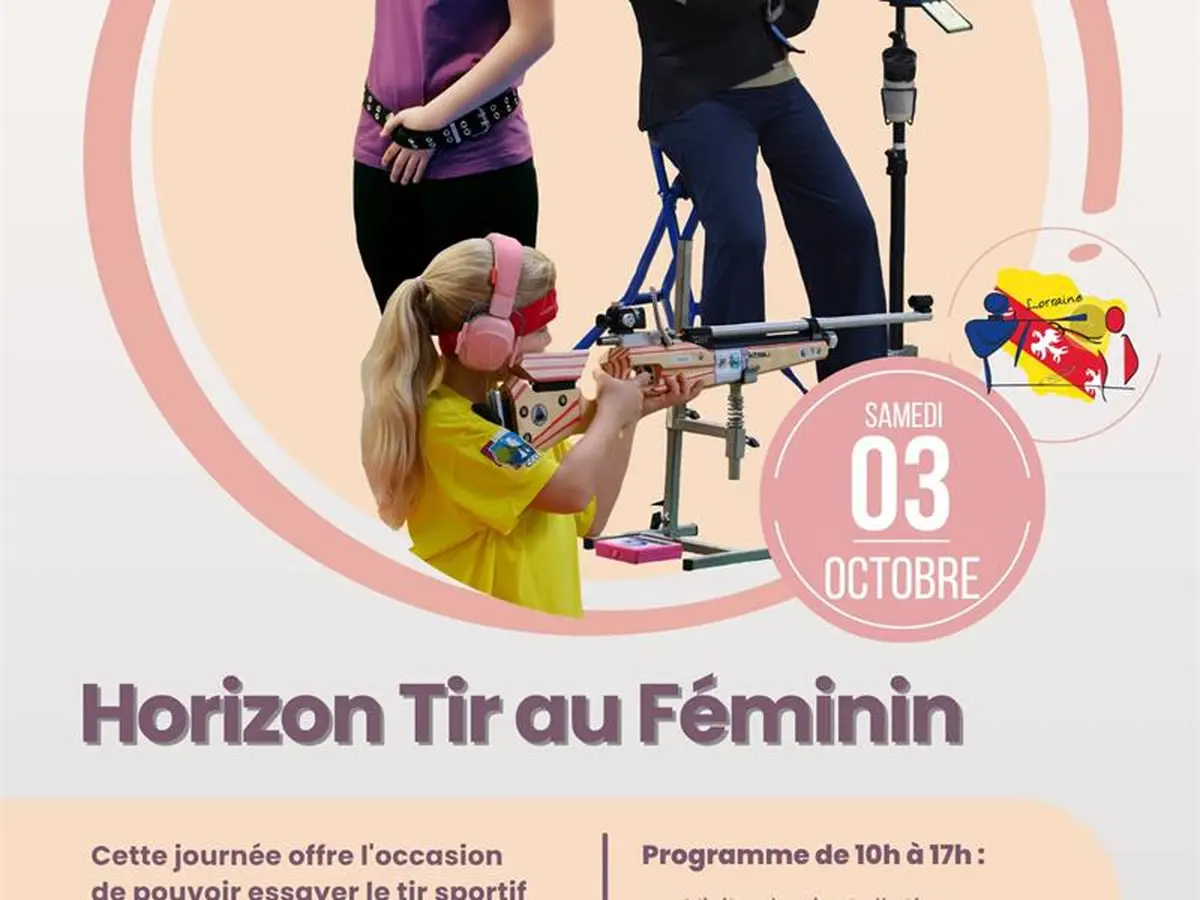 Découverte du tir sportif au féminin