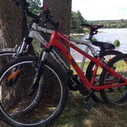 Découverte en vélo de l'étang de Goule