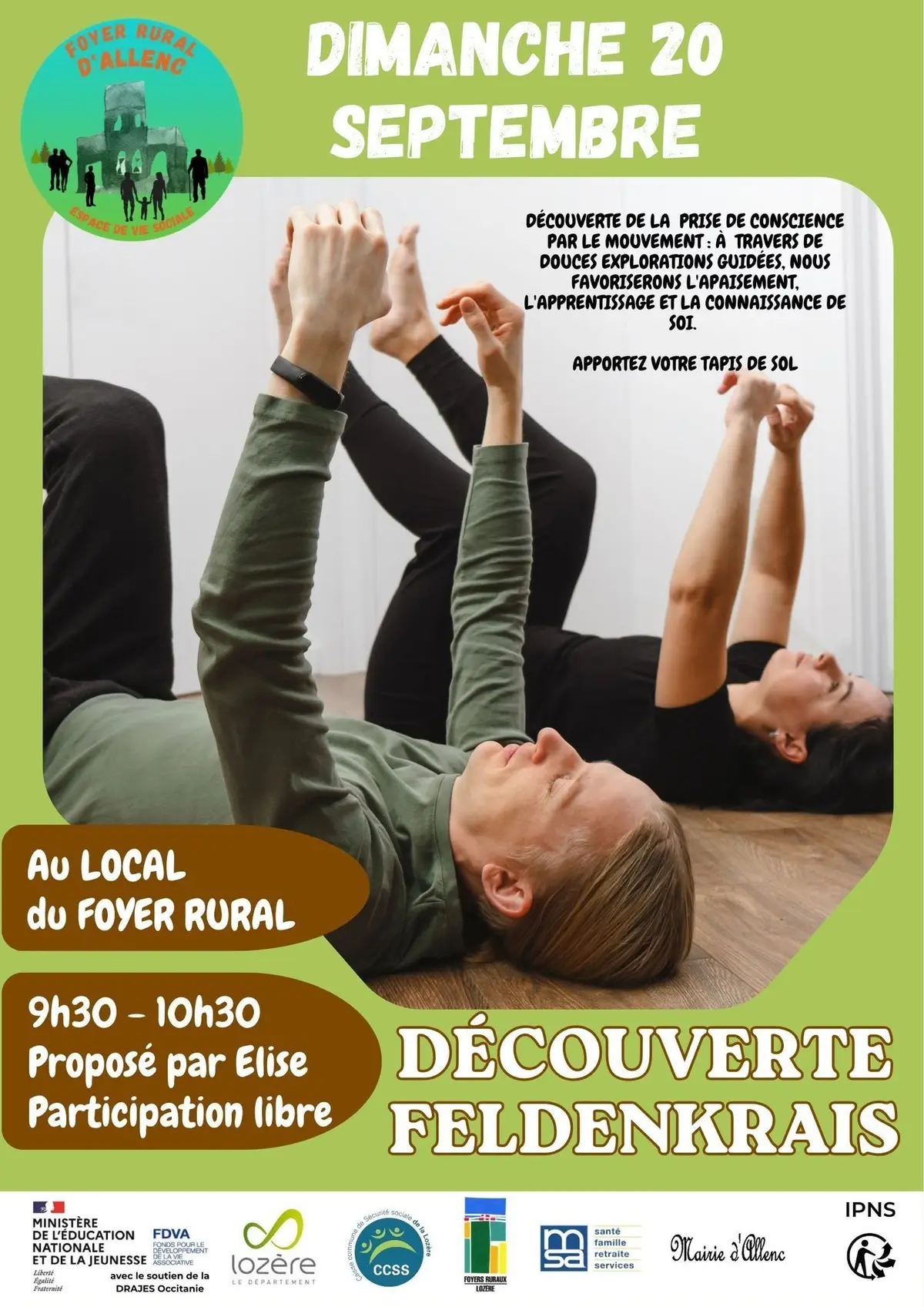 Découverte Feldenkrais