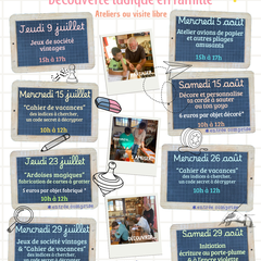 Découverte ludique en famille à l'Ecole d'autrefois