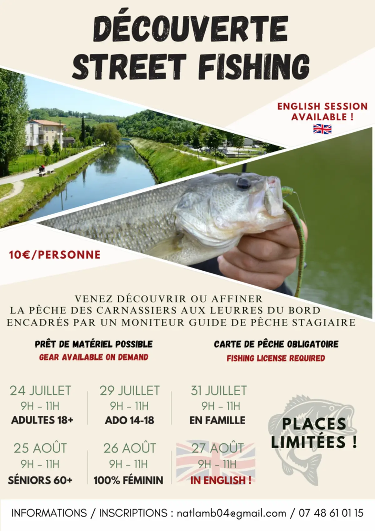 Découverte street fishing : In english !