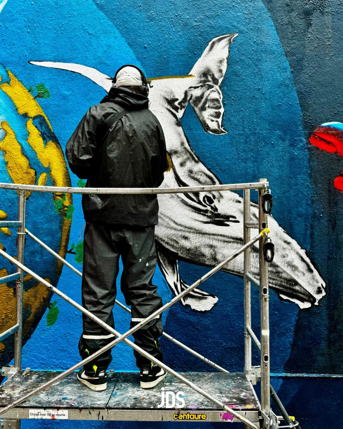 Découvrez la 101ème Performance du Mur de Mulhouse avec Djalouz