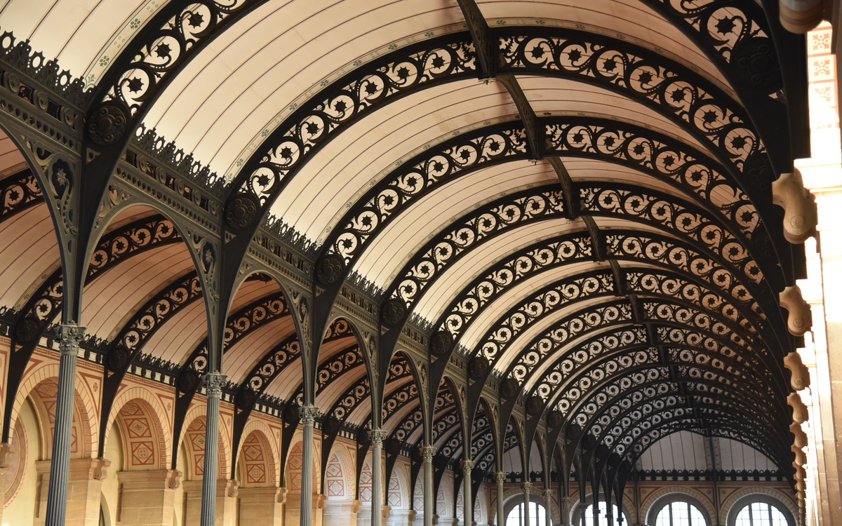 Salle Labrouste de la bibliothèque Sainte-Geneviève